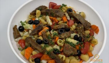Balsamic-Steak Pasta salad