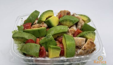 Chicken-avocado salad