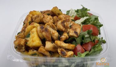 Potato-chicken salad
