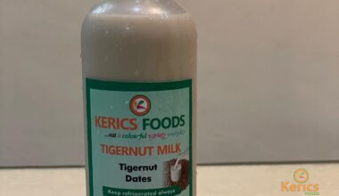 Tigernut Milk