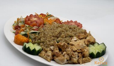 Quinoa-chicken salad