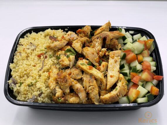 Couscous-chicken salad