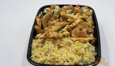 Couscous-chicken salad