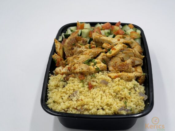 Couscous-chicken salad