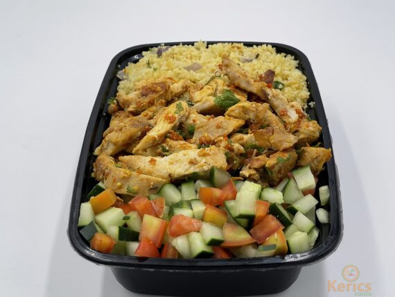 Couscous-chicken salad