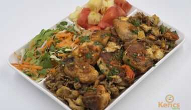 House Special fried rice with fish