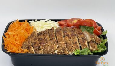 Grilled chicken salad