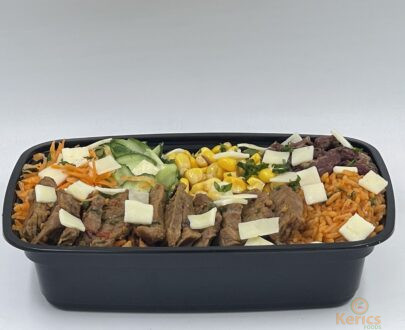 Burrito-steak bowl