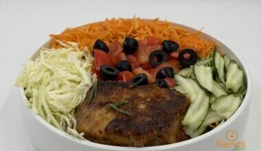 Fish garden Salad